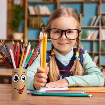 36 Pack Brown Cardboard Tubes for Crafts, DIY Craft Paper Roll for Diorama (1.6 x 4.7 in)