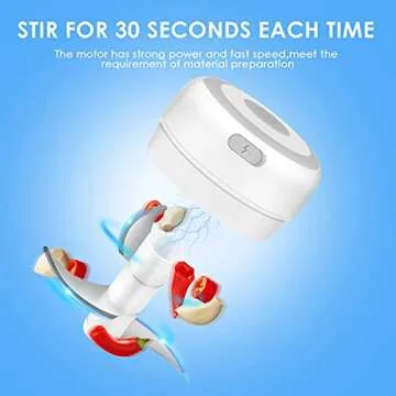 Electric Mini Garlic Chopper - Portable USB Food Processor