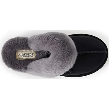 Dearfoams Fireside Scuff Slipper for Women