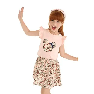 Mud Kingdom Summer Holiday Outfit for Baby Girls 12-18 Months