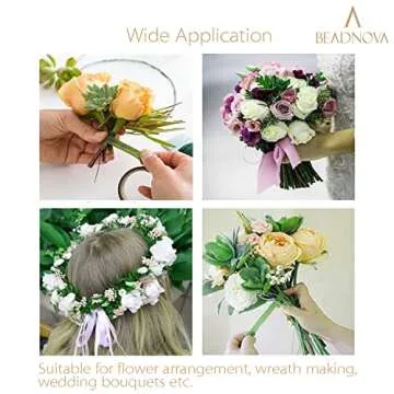 BEADNOVA Floral Tape for Bouquets and Craft Projects