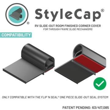 Durable StyleCap for RV Slide-Outs - Easy Installation