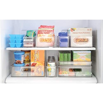 BPA-Free Kitchen Organizer Bin for Fridge and Pantry