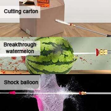 Suyncll Pressure Washer - 2.3GPM Electric Power Washer for Ultimate Cleaning