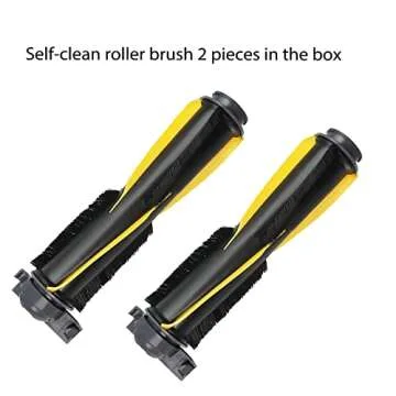 JoyBros 24pcs Big-Kit Replacement Part Accessories Compatible for Shark IQ R101AE RV1001AE AV912S AV1002AE RV100AE UR1000SR Side/Sweep Brush Filter Main/Roller/Cover/Self-Clean Base Filter