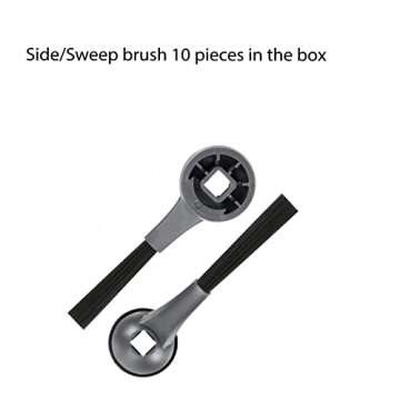 JoyBros 24pcs Big-Kit Replacement Part Accessories Compatible for Shark IQ R101AE RV1001AE AV912S AV1002AE RV100AE UR1000SR Side/Sweep Brush Filter Main/Roller/Cover/Self-Clean Base Filter