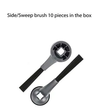 JoyBros 24pcs Big-Kit Replacement Part Accessories Compatible for Shark IQ R101AE RV1001AE AV912S AV1002AE RV100AE UR1000SR Side/Sweep Brush Filter Main/Roller/Cover/Self-Clean Base Filter