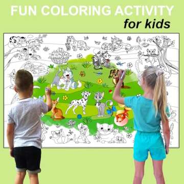 ALEX Art Jumbo Coloring Poster for Kids - Huge Fun!