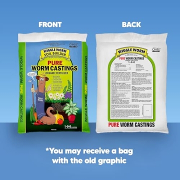 Wiggle Worm Organic Worm Castings Boost Plant Growth 30lb