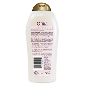 OGX Extra Creamy Coconut Miracle Oil Body Wash 19.5 Fl Oz