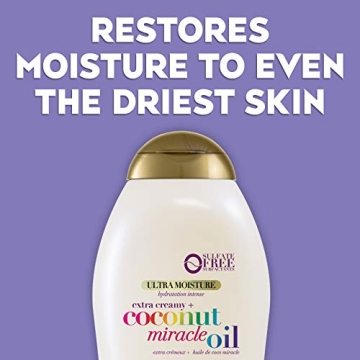 OGX Extra Creamy Coconut Miracle Oil Body Wash 19.5 Fl Oz