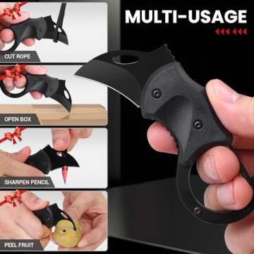 FUNBRO Small Pocket Knife - Essential EDC for Dads from Kids, Great Father’s Day Surprise