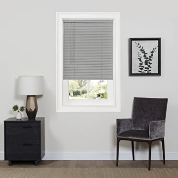 Achim Home Decor Cordless Room Darkening Mini Blinds - Stylish & Safe