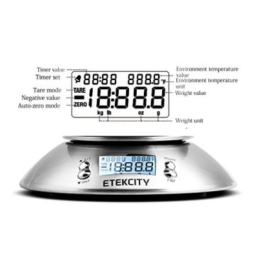 Etekcity Digital Kitchen Scale for Cooking and Baking