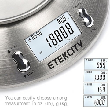 Etekcity Digital Kitchen Scale for Cooking and Baking