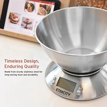 Etekcity Digital Kitchen Scale for Cooking and Baking