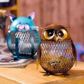 Adorable Owl Coin Bank - Perfect Gift for All Ages