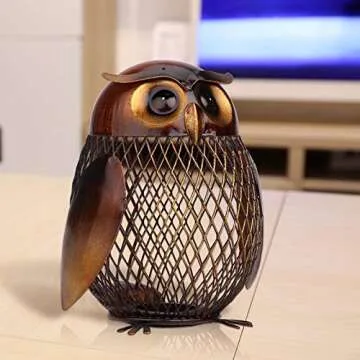 Adorable Owl Coin Bank - Perfect Gift for All Ages