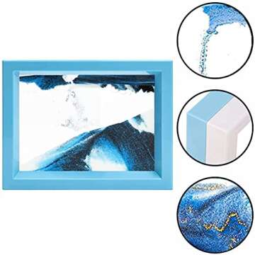 Mesmerizing FUNJIA Moving Sand Art Picture for All Ages