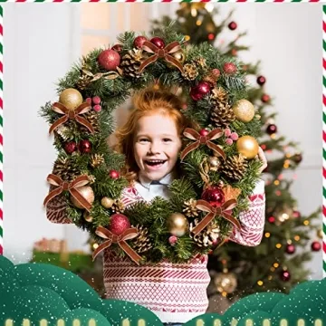 Chuangdi 3/8 Inch Velvet Ribbon for Christmas Crafts