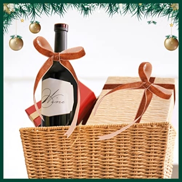 Chuangdi 3/8 Inch Velvet Ribbon for Christmas Crafts