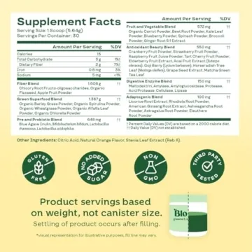 Bloom Greens Powder - Enhance Digestion & Vitality