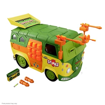 Super7 TMNT Party Wagon Vehicle for Collectors and Kids