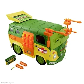 Super7 TMNT Party Wagon Vehicle for Collectors and Kids