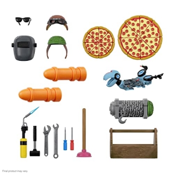 Super7 TMNT Party Wagon Vehicle for Collectors and Kids