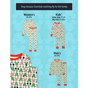 Amazon Essentials Women's Snug-Fit Character Pajama Set, X-Large