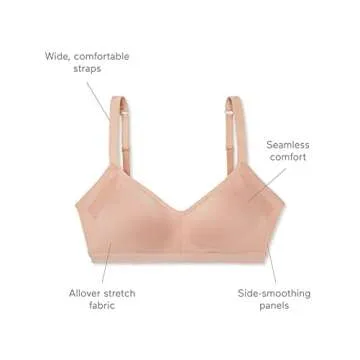 Warner's Women's Wireless Lightly Lined Comfort Bra
