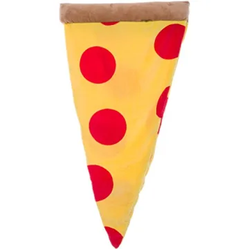 Silver Lilly Pizza Blanket - Cozy Novelty Throw for All Ages