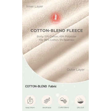 ODODOS Women's Fleece Lined Cropped Hoodies for Fall