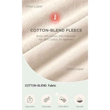 ODODOS Women's Fleece Lined Cropped Hoodies for Fall