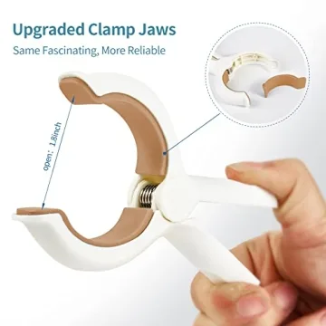 Durable TrendySupply 9 Pack Beach Towel Clips for Travel