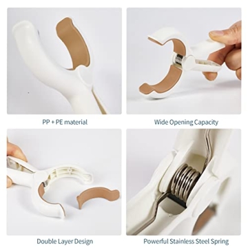 Durable TrendySupply 9 Pack Beach Towel Clips for Travel