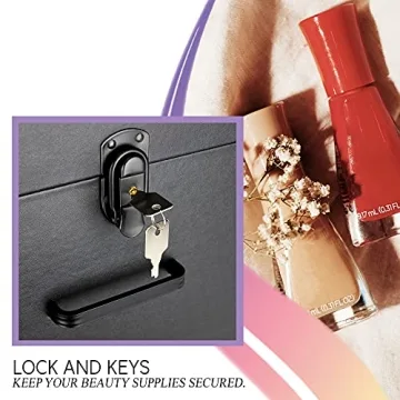 Ver Beauty Rolling Makeup Trolley for Professionals and Enthusiasts