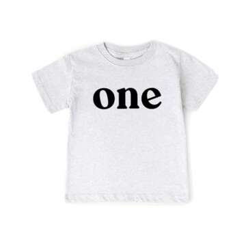 First Birthday Girl, First Birthday Boy One Shirt