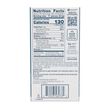 LILY'S Milk Chocolate Style No Sugar Added, Sweets Bars, 3 oz (12 Count)