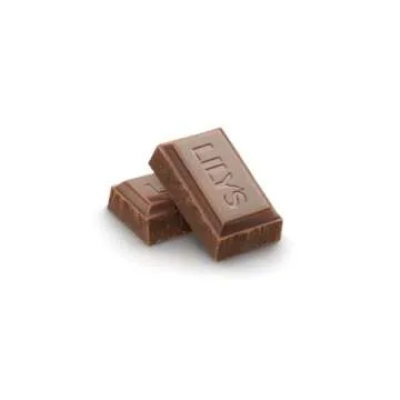 LILY'S Milk Chocolate Style No Sugar Added, Sweets Bars, 3 oz (12 Count)