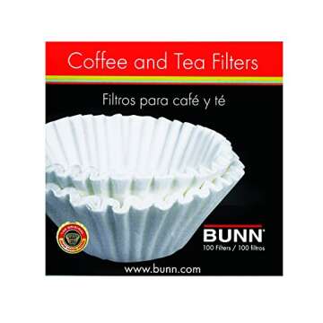 BUNN Coffee Filters: Perfect Brew for Every Cup, 100-Count