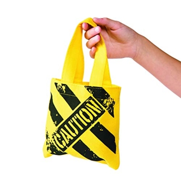 Bedwina Construction Party Supplies - 24 Pack Hats & Tote Bags