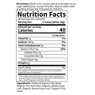 DetoxiFiber: Organic Vegan Detox Fiber for Gut Health