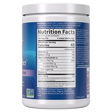 DetoxiFiber: Organic Vegan Detox Fiber for Gut Health