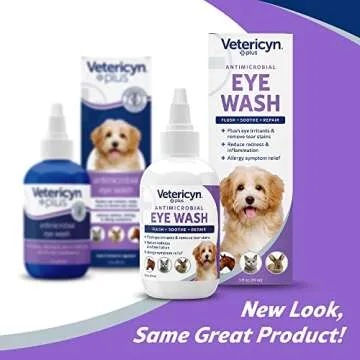 Vetericyn Plus Eye Wash for Dogs and Cats 3 ounces