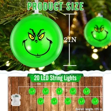 KAMHUPHEN Christmas LED String Lights - Remote Control