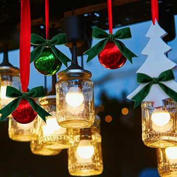 Chuangdi 1 Inch, 60 Yard Christmas Green Velvet Ribbon Wide Vintage Velvet Ribbons for Christmas Tree Ornaments Flower Bouquets Wedding Wreath Bow Making DIY Craft Choker