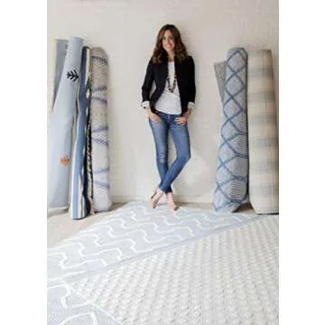 Erin Gates Park Stripe Coir Doormat for Every Home