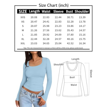 Trendy Queen Long Sleeve Crop Tops for Women 2024