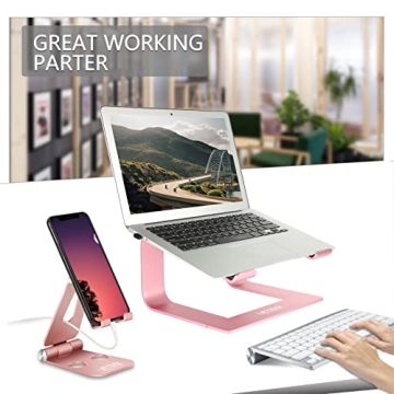 Urmust Laptop Stand for Desk Compatible with All Laptops